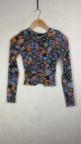 Monki floral mesh long - monki,