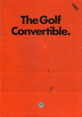 Volkswagen golf convertible - volkswagen,