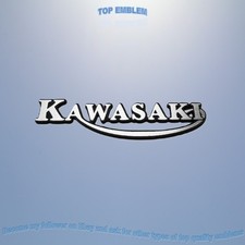 Old kawasaki emblem badge - emblem,