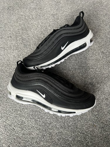 Nike air max black - max, black/white