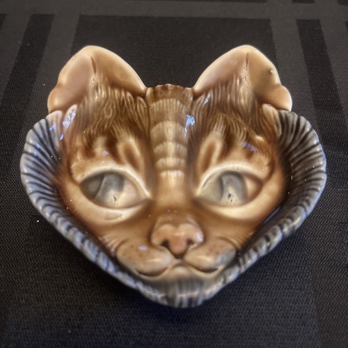 Vintage wade cat face pin - vintage,