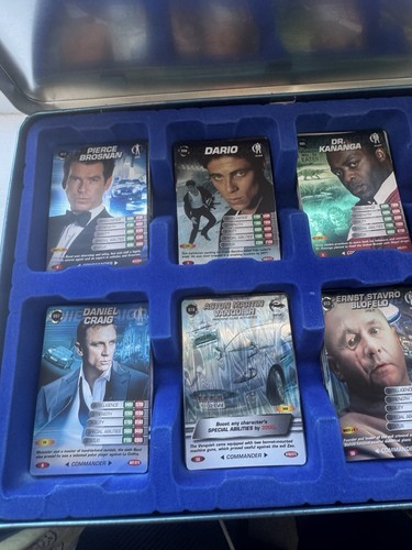 007 spy cards 160 - cards, (dupes)