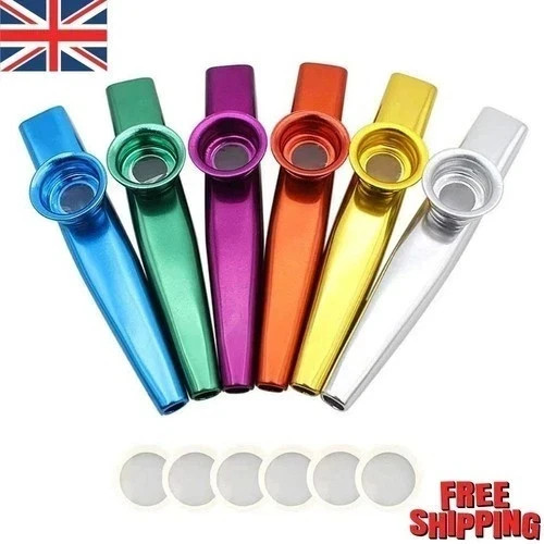Metal kazoo with flute film - kazoo,