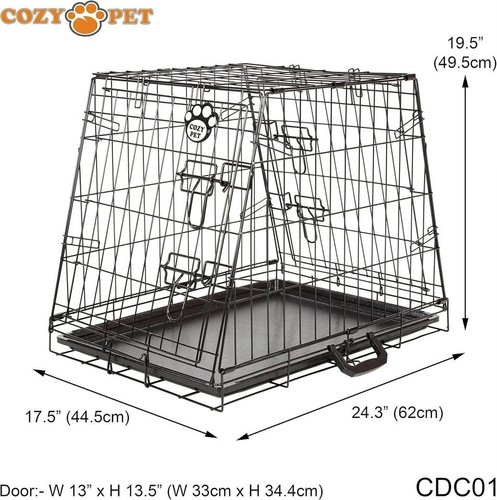 Car dog cage - cage, bed