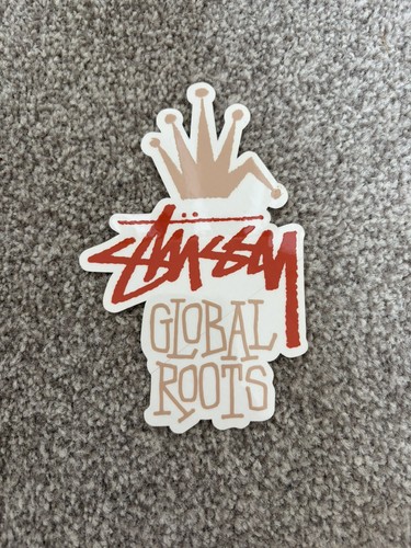 Stussy global roots sticker - stussy,