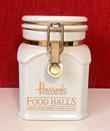 Harrods food halls white - food,