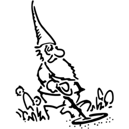 Metal detector gnome - detector, gnome'