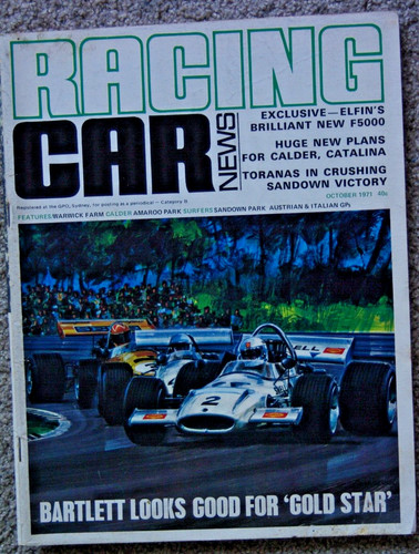 Racing car news 1971 - news, mini