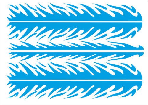 Vinyl paint mask stencil - rc,