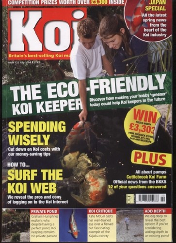Koi magazine issue 122 - magazine, july