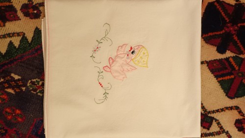 Vintage nursery baby cot - nursery,