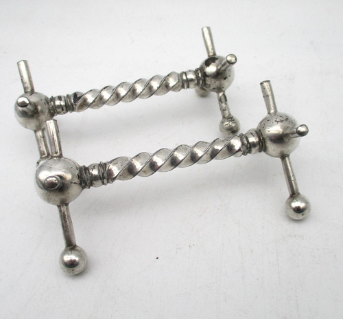 Pair vintage silver plated - vintage,