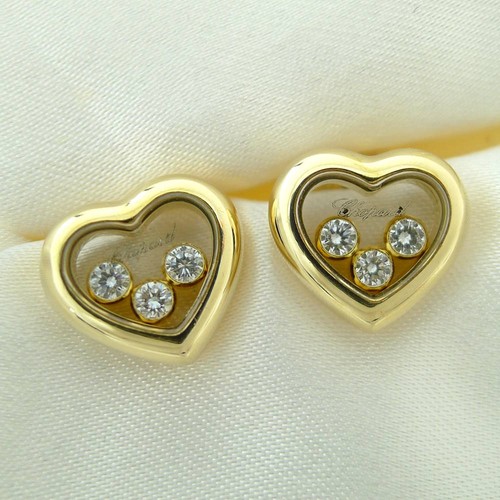 Auth chopard earrings heart - chopard,