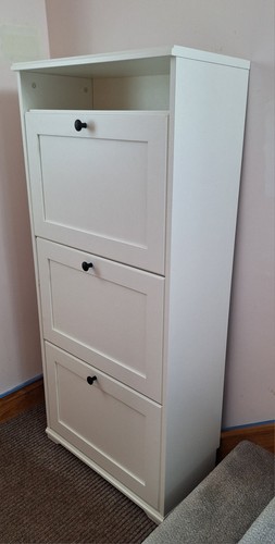 Ikea shoes cabinet white - shoes,