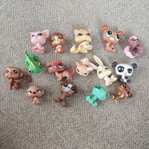 Littlest pet shop - lot, 15