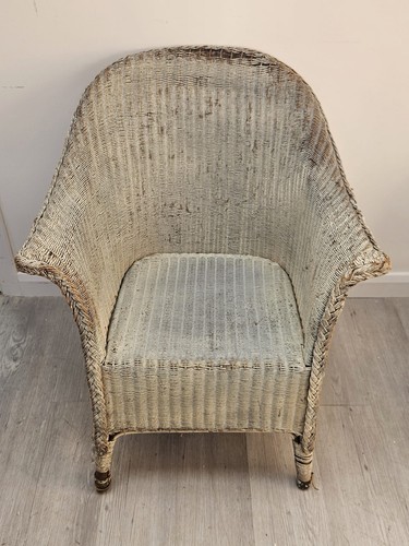 Vintage lloyd loom armchair - vintage,