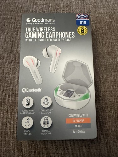 Goodmans true wireless gaming - true,