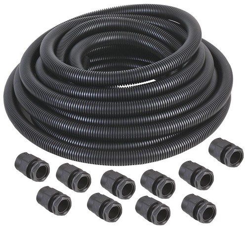 25mm black flexible - /,