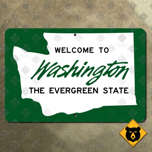 Washington state line highway