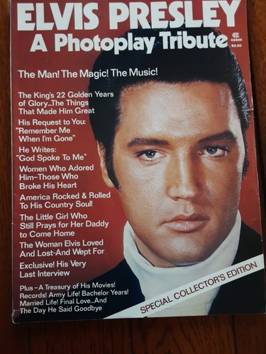 Elvis presley photoplay - elvis, a