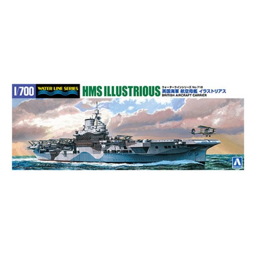 Aoshima 06958 hms illustrious - aoshima,