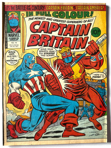 Captain britain 16 - -, #16