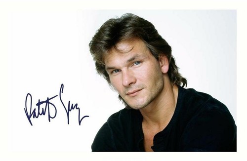 Patrick swayze autograph - patrick,