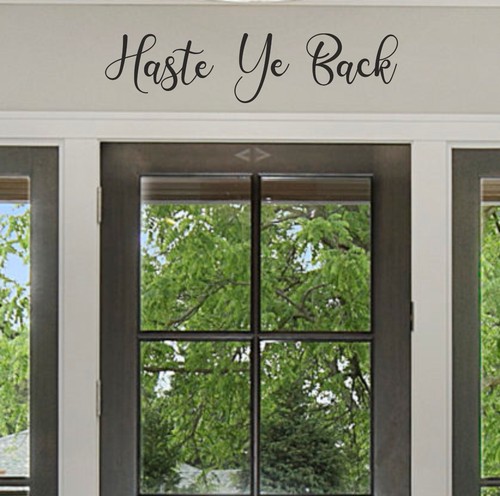 Haste back front door - back,