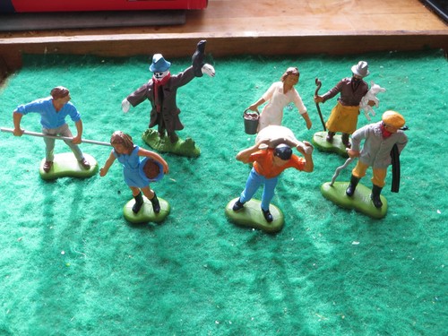 Vintage britains farm worker - farm,