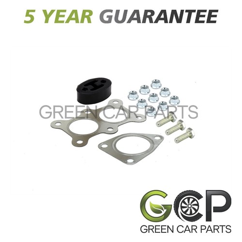 Exhaust pipe fitting kit - kit, front