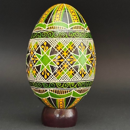 Real ukrainian pysanky goose - ukrainian,
