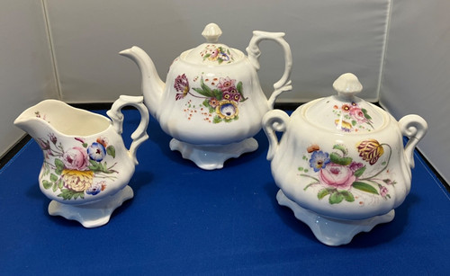 Victorian floral posies tea - victorian,