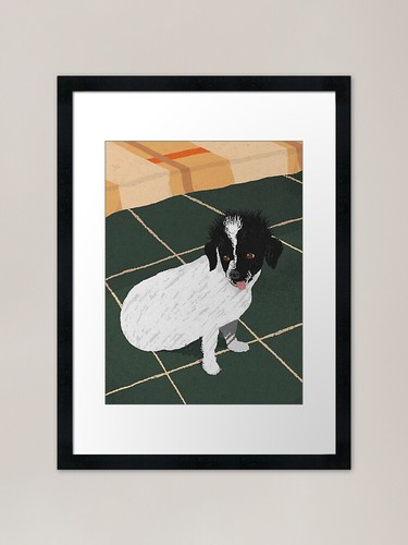Chanel nothing framed art - or,