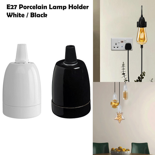 Edison bulb holder with cord - edison,