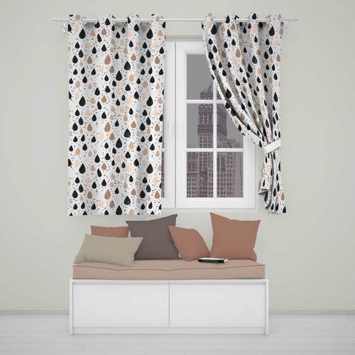 Blackout eyelet curtains - blackout,