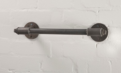 Industrial vintage towel rail - industrial,