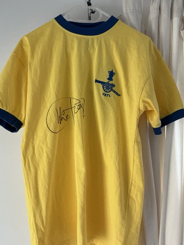 Signed charlie george arsenal - signed,
