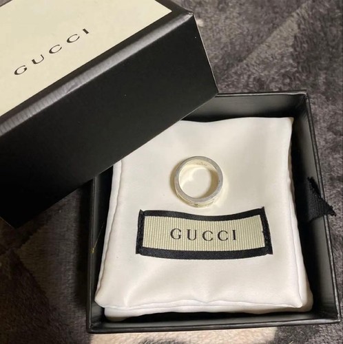 Gucci branded ring silver - branded, g