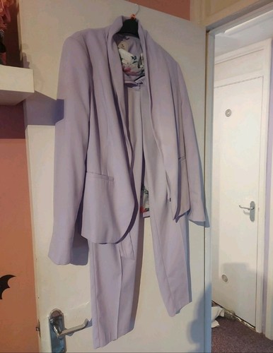 Purple lavender floral - , suit