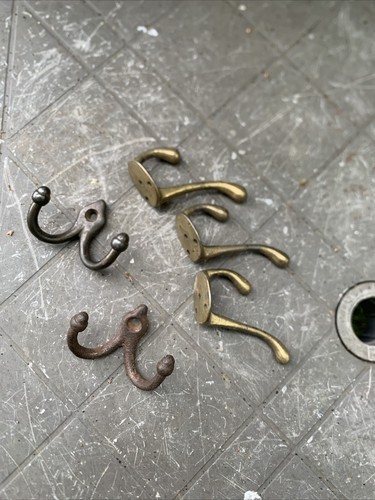 Reclaimed coat hooks - 5,