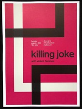 Killing Joke 3rd Aug 1982 Goth