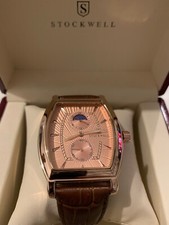 Mens Stockwell Watch Rose Gold