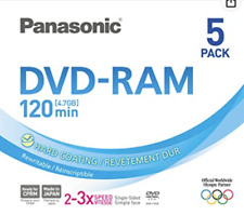 Panasonic DVD-RAM x5 Disc