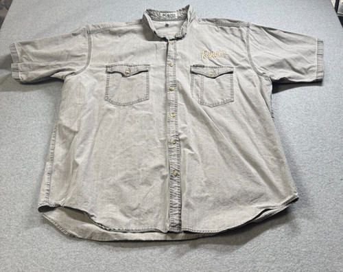 Columbia button down s - button, s/s