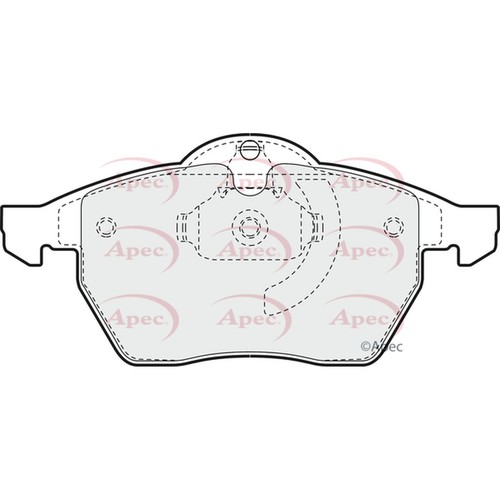 Brake pads set - pads, vauxhall