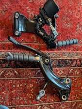 Indian Chief Forward Foot Controls with Pegs - Cruiser Black