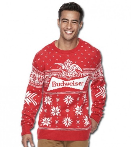 Budweiser ugly christmas - budweiser,