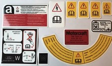 Ford Sierra MK2 XR4X4 2.9i Engine Bay Decals