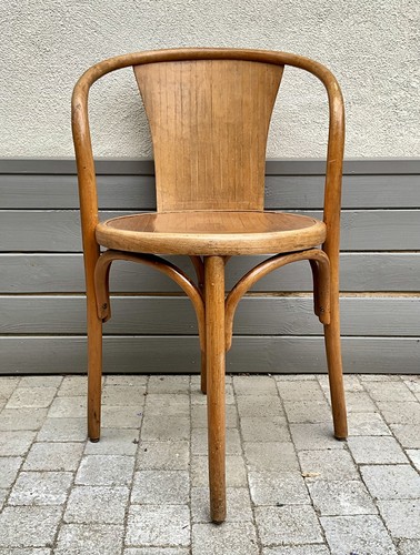 Rare fischel bentwood armchair - bentwood,