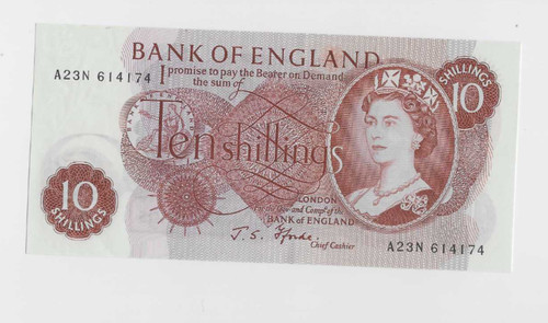 1967 bank england ten - ,